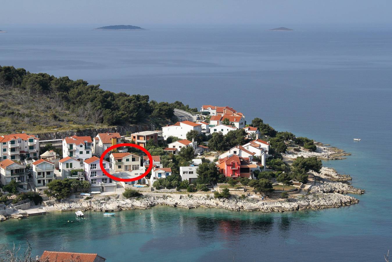 Ganze Wohnung, Studio Appartement am Strand Bilo, Primosten -a in Primosten, Šibenik-Knin