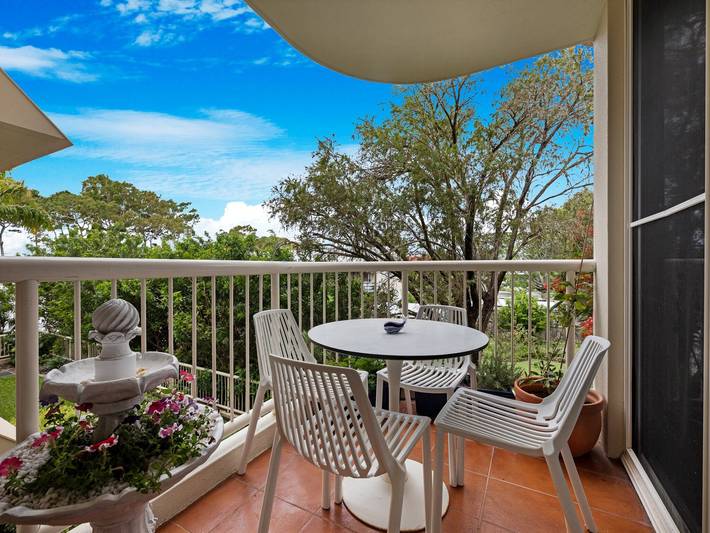 Appartement de vacances pour 5 personnes, avec jardin ainsi que piscine et balcon - 1
