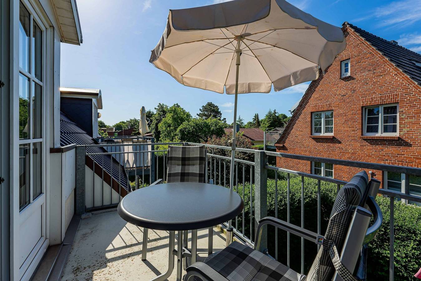 Ganze Ferienwohnung, Südbalkon in Wyk auf Föhr (Stadt), Wyk auf Föhr