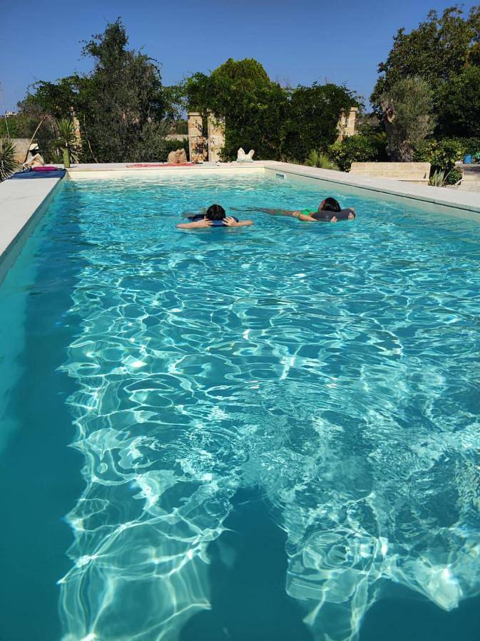 Location de vacances pour 5 personnes, avec vue ainsi que piscine et jardin, animaux acceptés à Tricase - 4