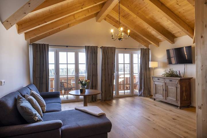 Bauernhof für 5 Personen, mit Balkon und Garten