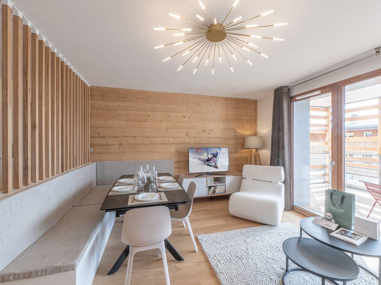 Appartement entier, Bel appartement neuf 8 pers, proche pistes, parking inclus in Huez, Parc national des Écrins