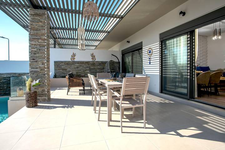 Ferienhaus für 4 Personen, mit Whirlpool und Terrasse in Afantou - 4