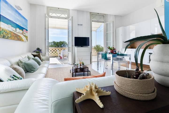 Ferienhaus für 6 Personen, mit Balkon und Terrasse sowie Ausblick in Pisa