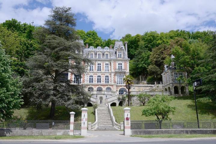 Hôtel pour 2 personnes, avec Terrasse ainsi que Jardin et Sauna à Rochecorbon