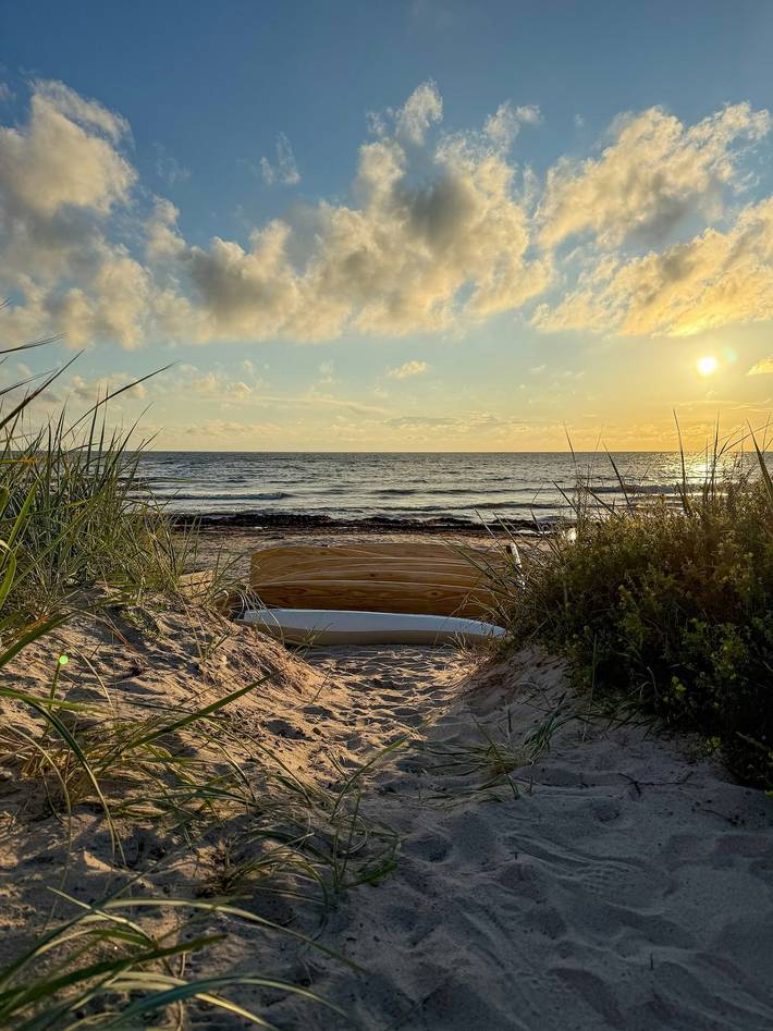 Neu gebauter Bungalow in Laufnähe zum Strand von Tofta in Tofta, Gotland