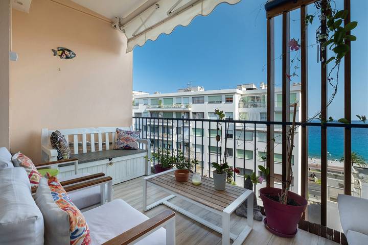 Ferienwohnung für 4 Personen, mit Balkon in Nizza