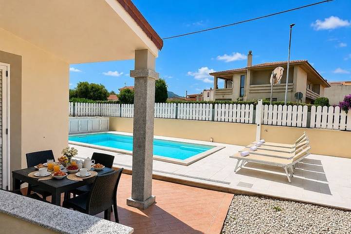 Villa per 8 persone, con idromassaggio e balcone nonché giardino - 1