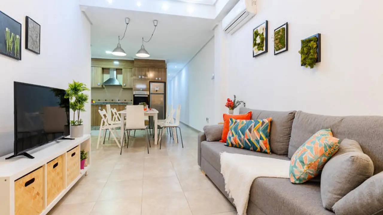 Apartamento vacacional entero, Ferienwohnung für 9 Personen (120 m²) in Guardamar del Segura in Portico Mediterraneo, Guardamar del Segura
