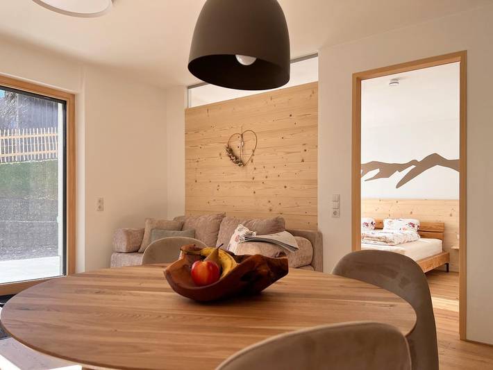 Ferienwohnung für 4 Personen, mit Balkon und Terrasse sowie Garten und Ausblick in Vandans - 3