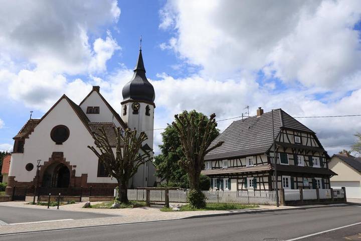Location de vacances pour 2 personnes, avec vue ainsi que piscine et jardin dans Sessenheim - 3