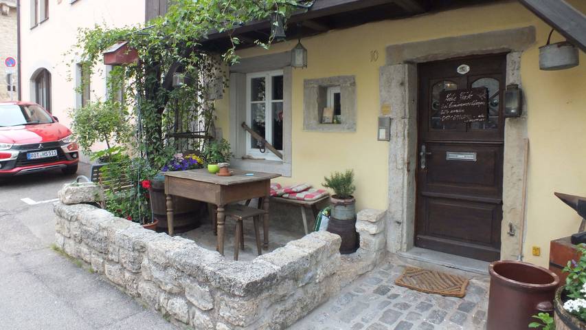 Pension für 2 Personen, mit Balkon/Terrasse in Rothenburg ob der Tauber - 4