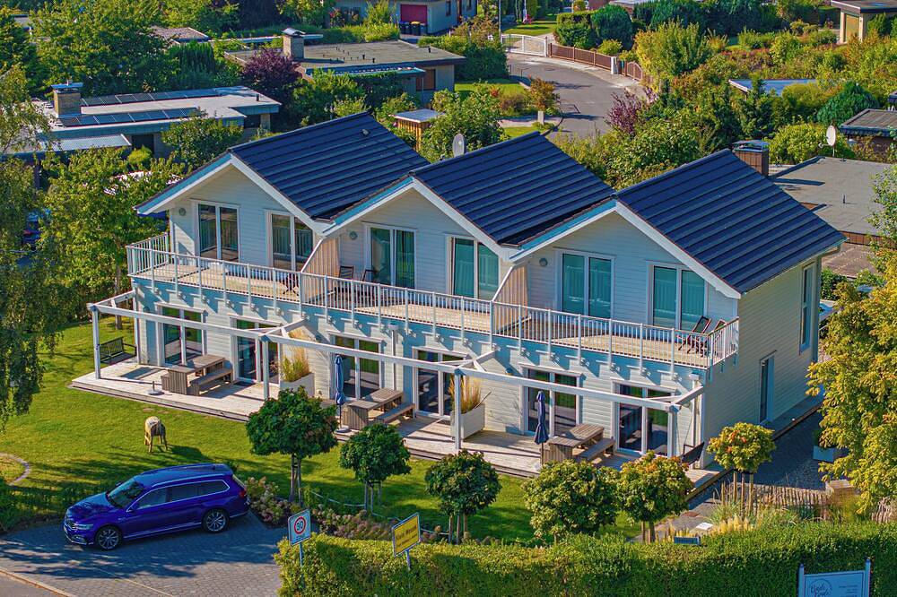 Badebude 2 - Ferienhaus im Hampton-Stil nahe Weißenhäuser Strand, Ostsee in Oldenburg in Holstein, Hohwachter Bucht