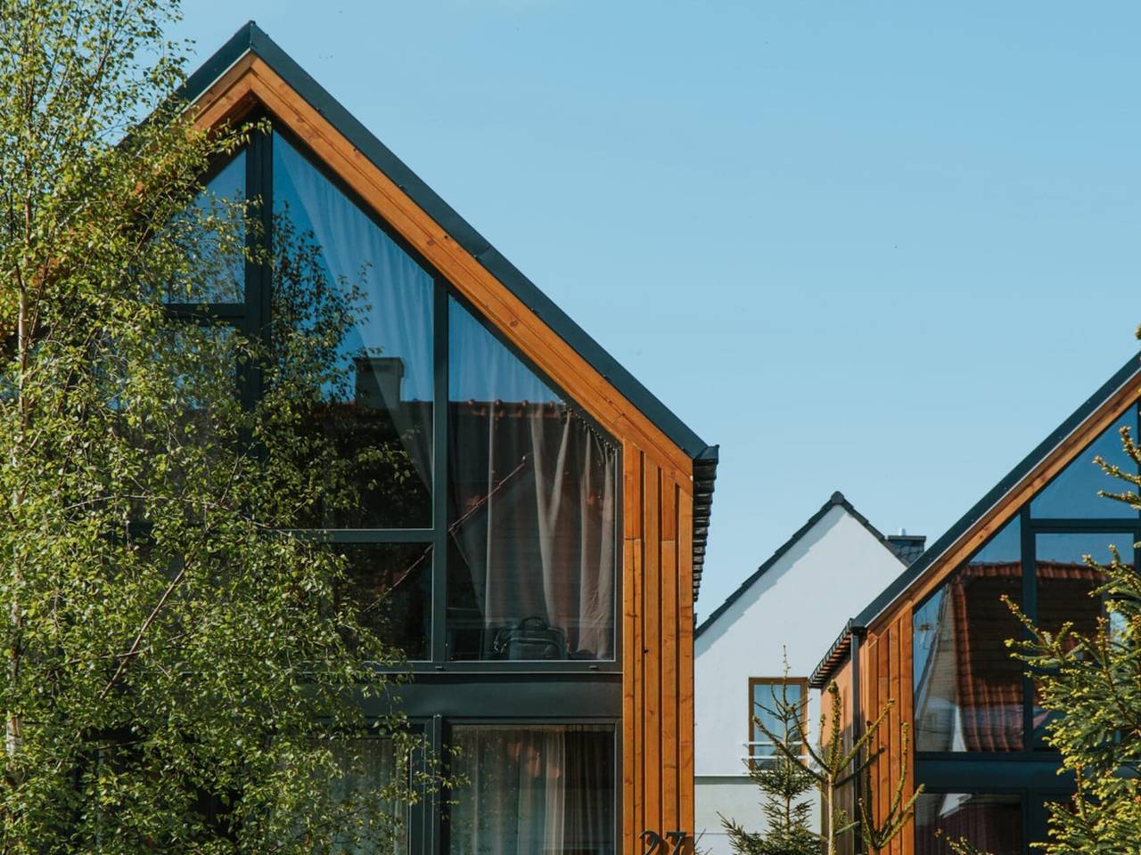 Luxuriöses Ferienhaus mit Terrasse, Whirlpool in Niechorze, Powiat gryficki
