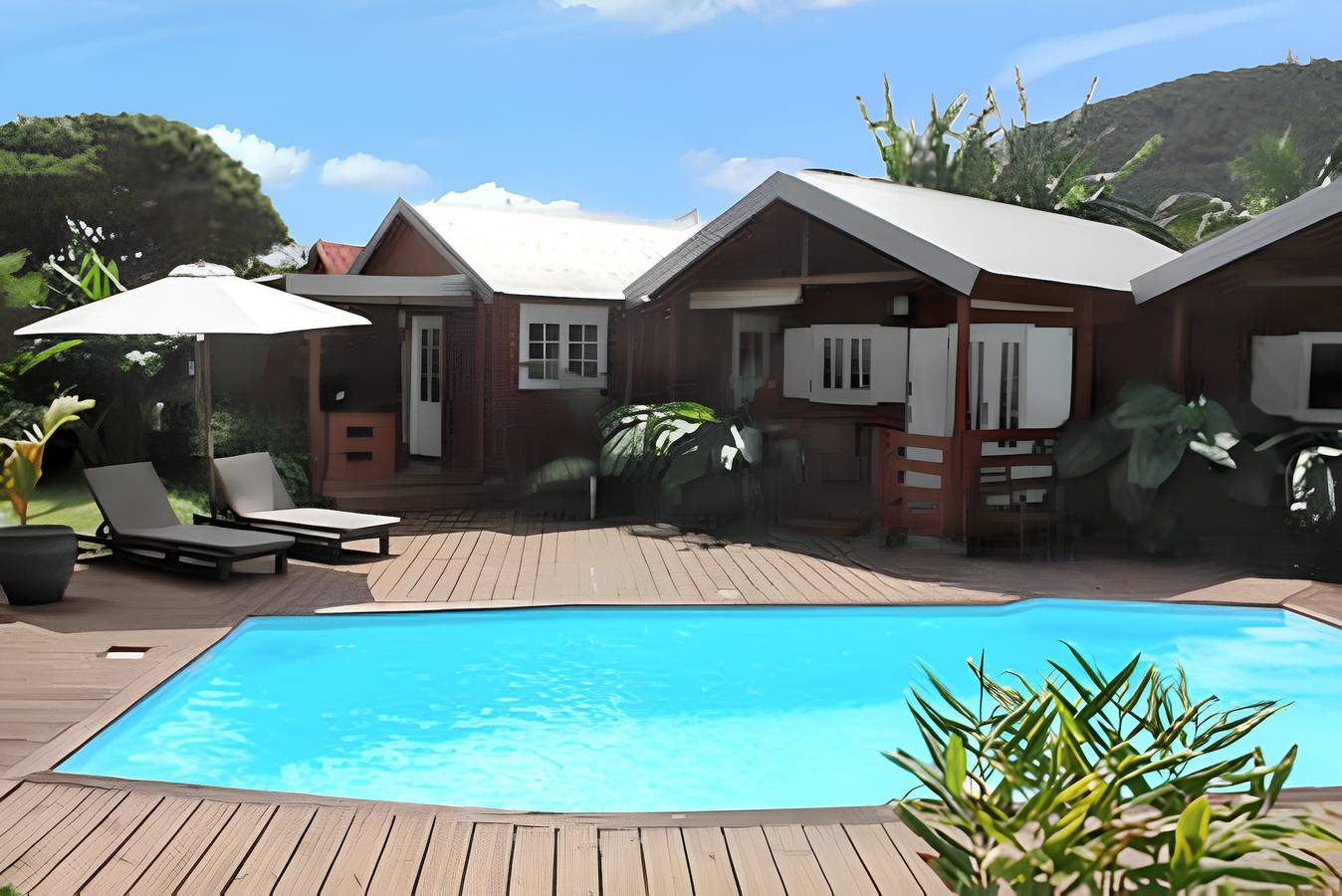 Bungalow encantador en Vincendo con piscina compartida in Vincendo, Saint-Joseph (La Réunion)