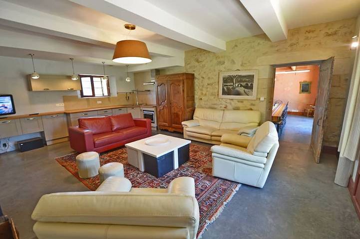 Mas 24 à 30 p 10 chb wifi Pisc.chauffée jardin clos - Sono pour soirée in Lamotte-du-Rhône, Vaucluse