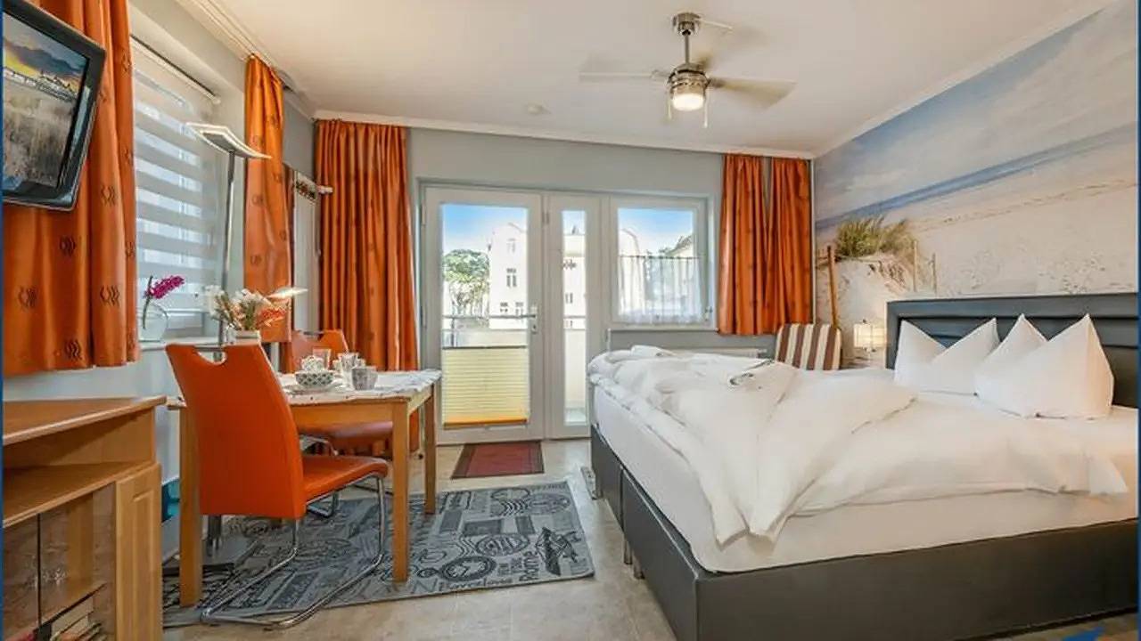 Ganze Ferienwohnung, Ferienwohnung für 2 Personen (25 m²) in Ahlbeck in Drei Kaiserbäder, Heringsdorf