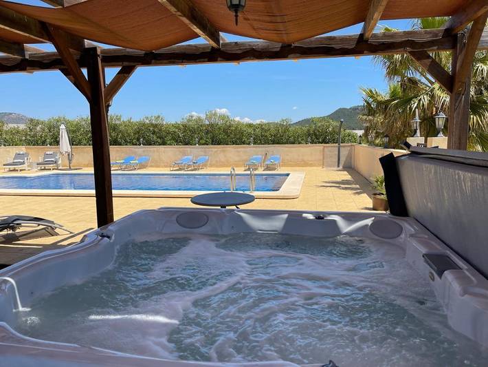 Casa rural con piscina para 4 personas, con jacuzzi además de piscina y jardín en Provincia de Alicante - 4
