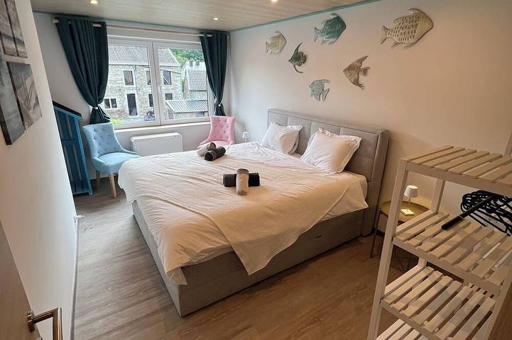 Location de vacances pour 8 personnes, avec jardin ainsi que jacuzzi et terrasse, animaux acceptés à Olne - 2