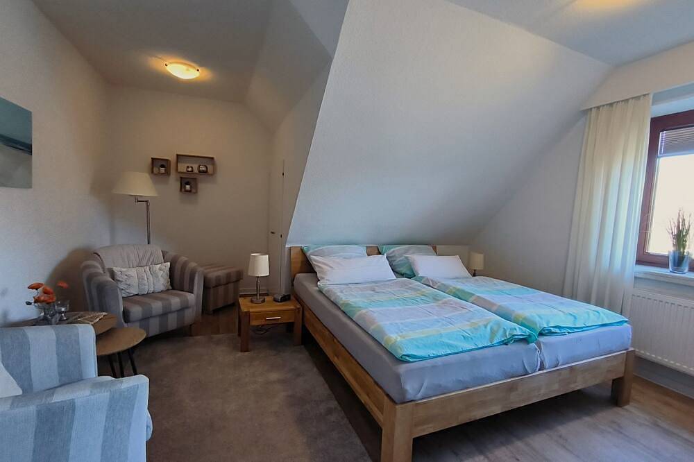 Apartement I mit separater Küche - Schuppe: herzliches Gästehaus in Tarp in Tarp, Grünes Binnenland