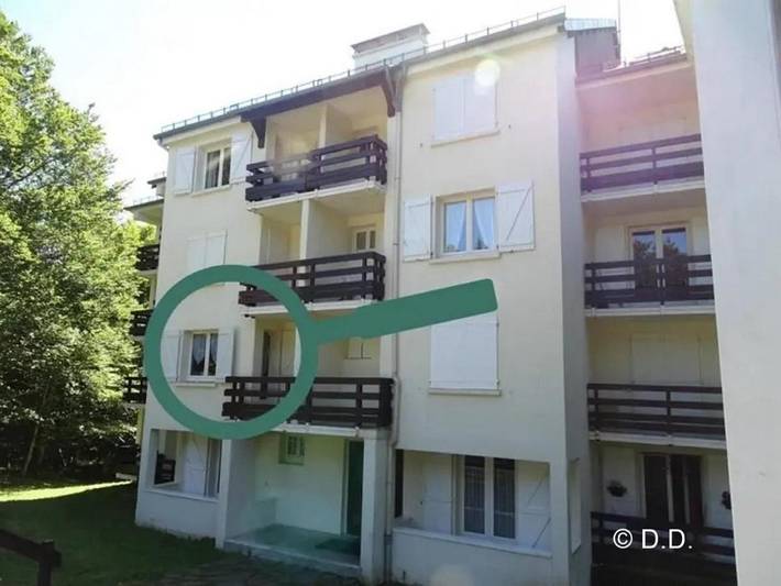 Gîte pour 4 personnes, avec Balcon dans station de ski du Laguiole - Le Bouyssou