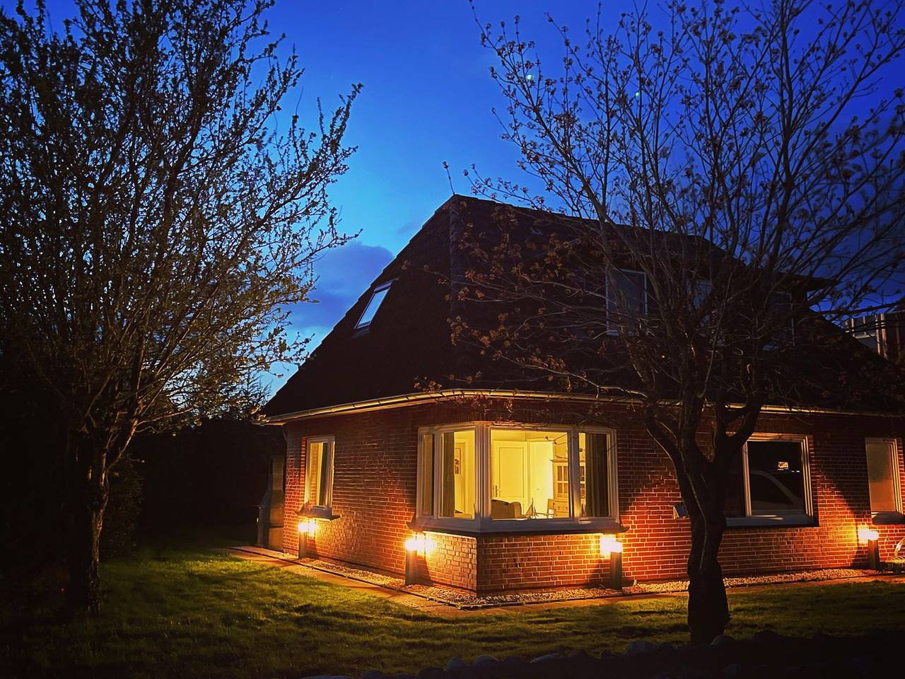 Ferienhaus Dat Huuske Tating mit Dampfsauna in Tating, Eiderstedt