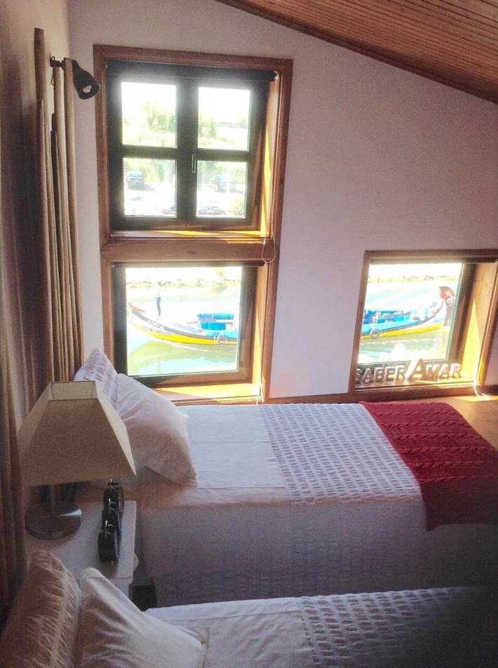 Apartamento de férias para 4 pessoas, com Varanda e Terraço e ainda Vista para o lago and Vista em Município de Aveiro