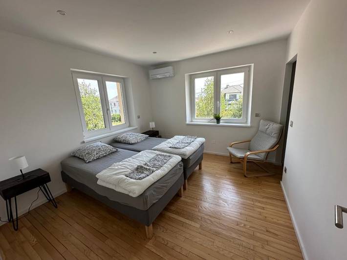 Appartement de vacances pour 8 personnes, avec jardin