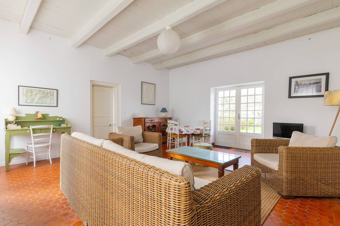 Charmantes Haus 200 m vom Strand mit privater Terrasse & Garten in La Remigeasse, Dolus-d'Oléron