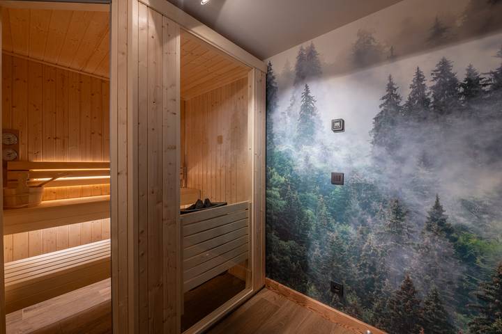 Chalet pour 8 personnes, avec sauna ainsi que balcon et jardin, adapté aux familles à Les Houches - 3