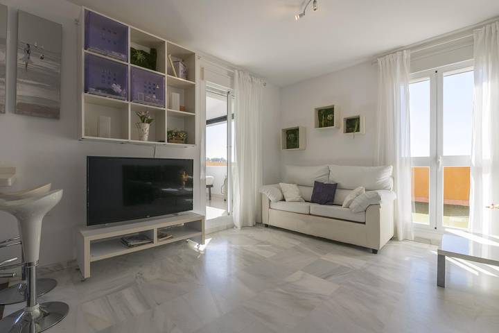 Ganze Wohnung, Ático Costa Doñana - Apartment with spectacular views of the Doñana reserve and free Wifi in Bonanza, Sanlúcar de Barrameda