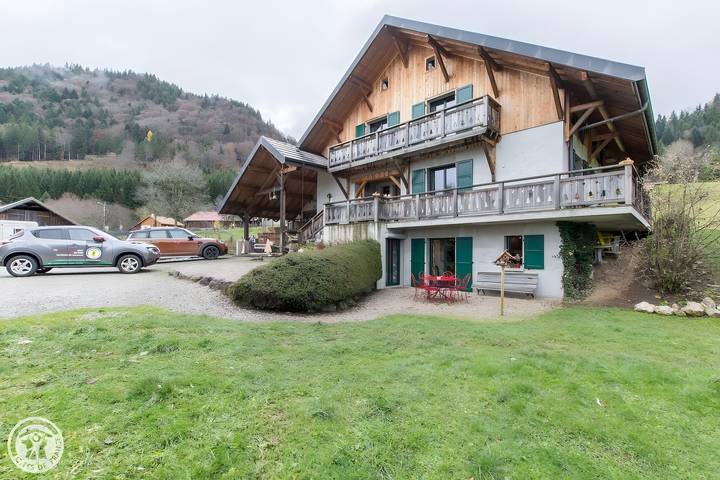 Maison de vacances pour 4 personnes, avec jardin, adapté aux familles en Haute-Savoie