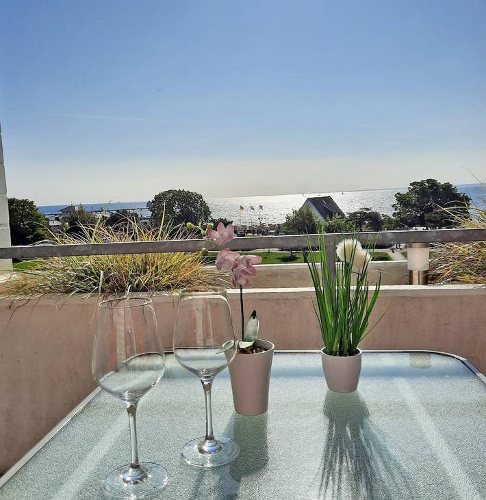 Ferienwohnung für 4 Personen, mit Sauna und Balkon, kinderfreundlich in Grömitz