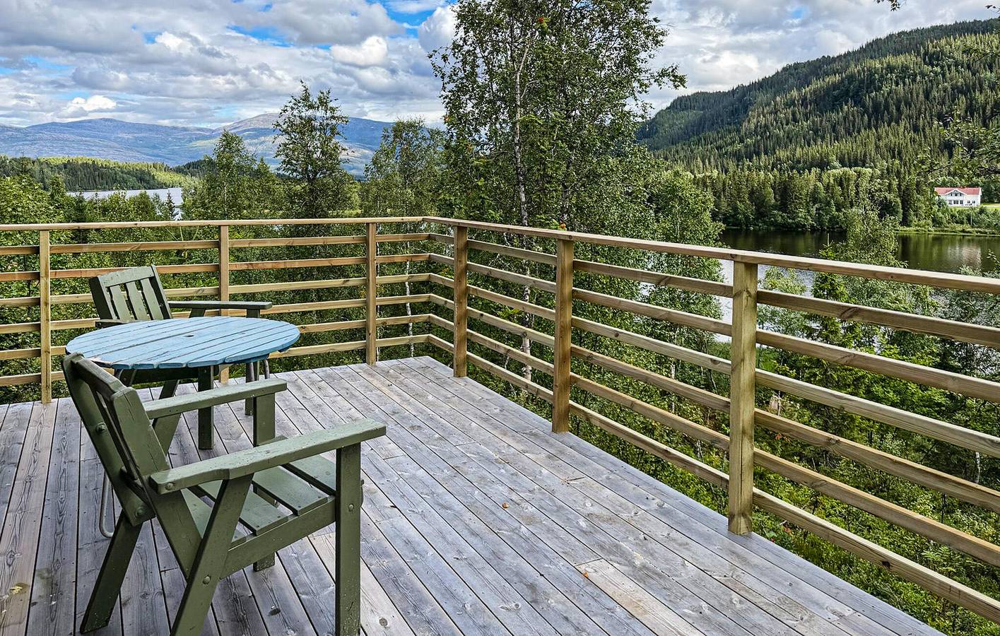 Ferienhaus für 5 Personen mit Terrasse in Vefsn