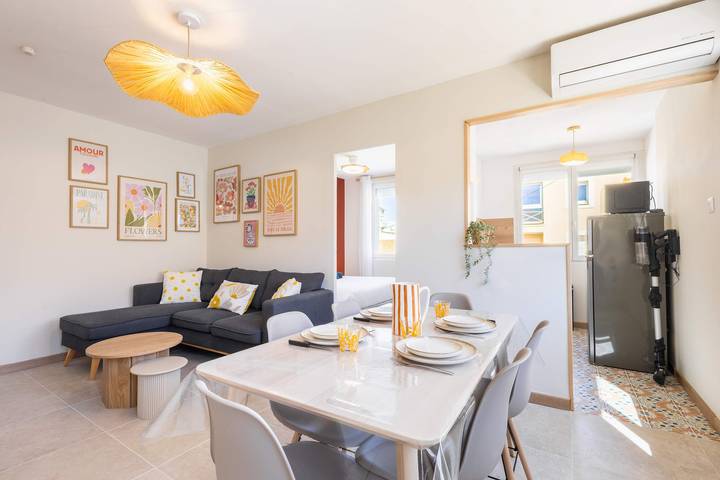 Gîte pour 6 personnes dans Plage Centrale (Valras-Plage)
