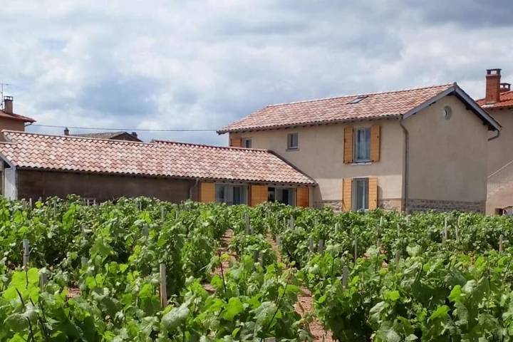 Maison de vacances pour 8 personnes, avec terrasse ainsi que jardin et vue, animaux acceptés