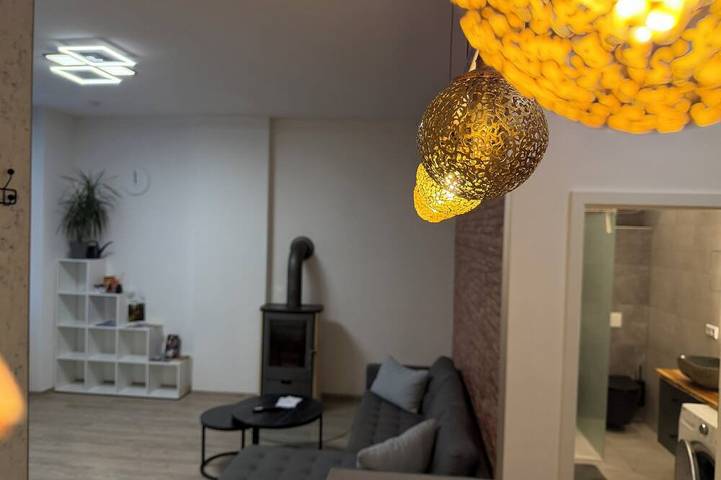 Ganze Wohnung, Top2 Gemütliche Ferienwohnung mit Kamin und Fitnessstudio. Ruhiger Innenhof in Plauen, Chemnitz und Umgebung