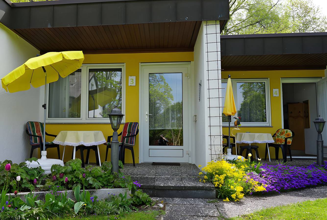 Ganze Wohnung, Feriewohnung Nr.3 mit Terrasse, ruhig und Nähe Solemar Therme in Bad Dürrheim, Mittlerer Schwarzwald