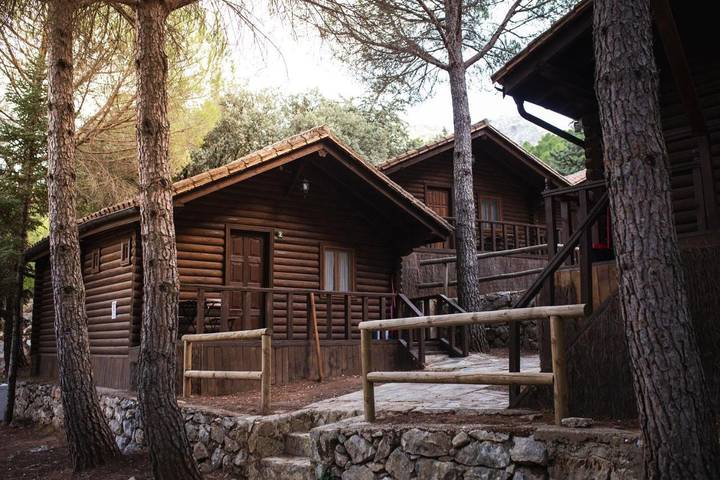 Camping para 4 personas, con Terraza y Jardín además de Piscina y Vistas en Provincia de Cádiz