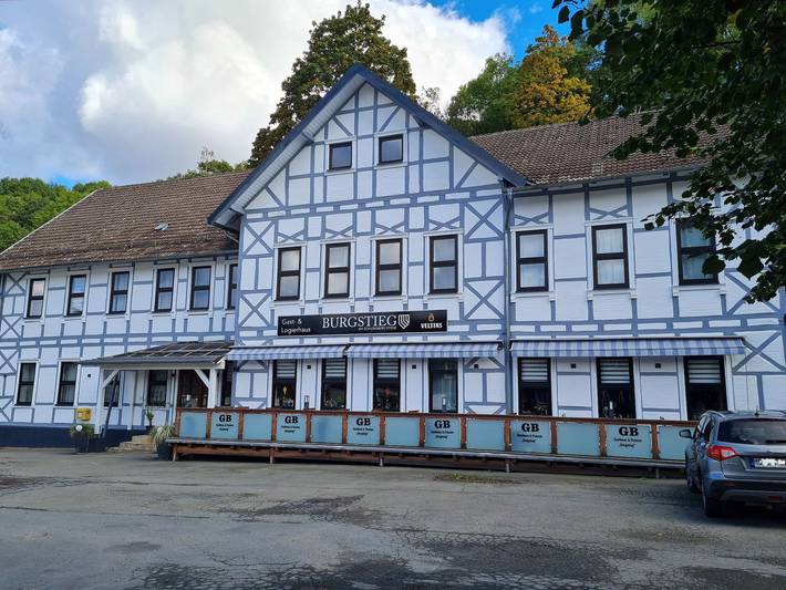 Hotel, mit Terrasse im Ostharz