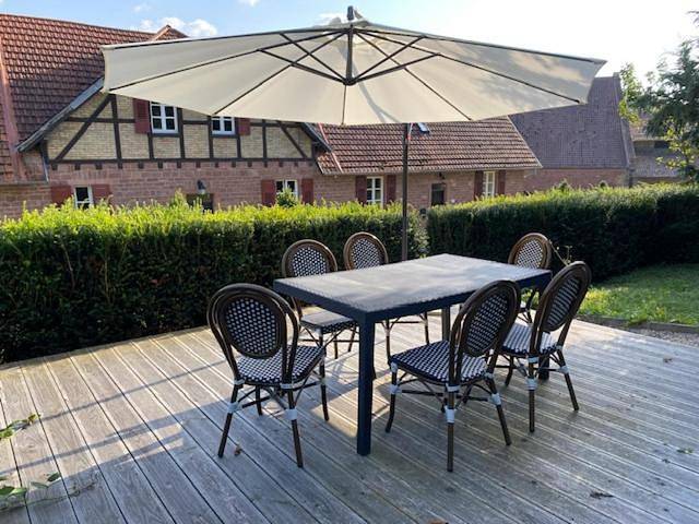 Ferienhaus für 6 Personen, mit Terrasse und Ausblick