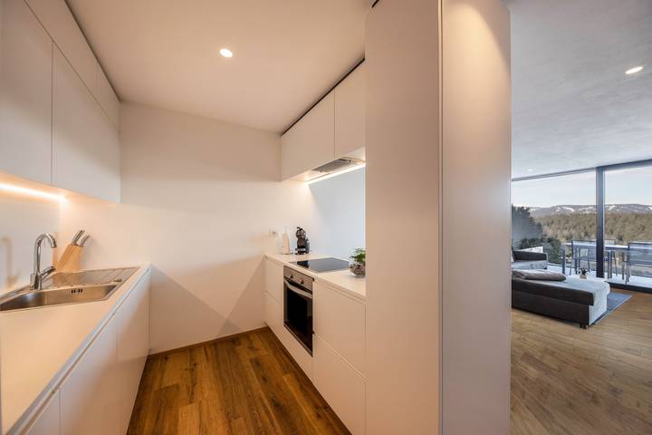 Apartamento entero, Apartamento 'Hirzer Residenze Moritz' Cerca de Merano con vistas a la montaña y jardín in Hafling Oberdorf, Avelengo