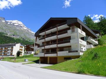 Gîte pour 4 personnes, avec balcon à Loèche-les-Bains