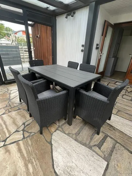 Apartamento de vacaciones para 5 personas, con jardín y balcón - 1