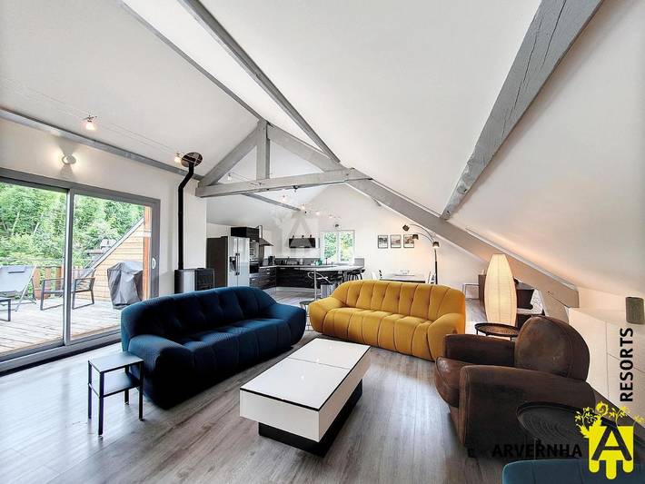 Appartement de vacances pour 6 personnes, avec vue et terrasse