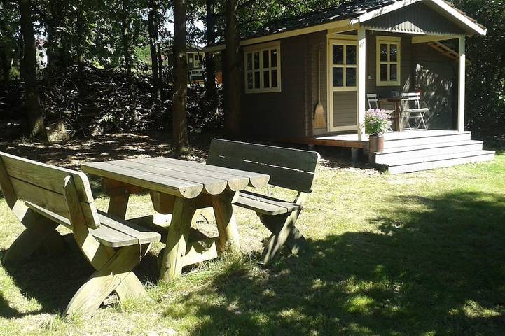 Blockhütte für 2 Personen, mit Garten - 1