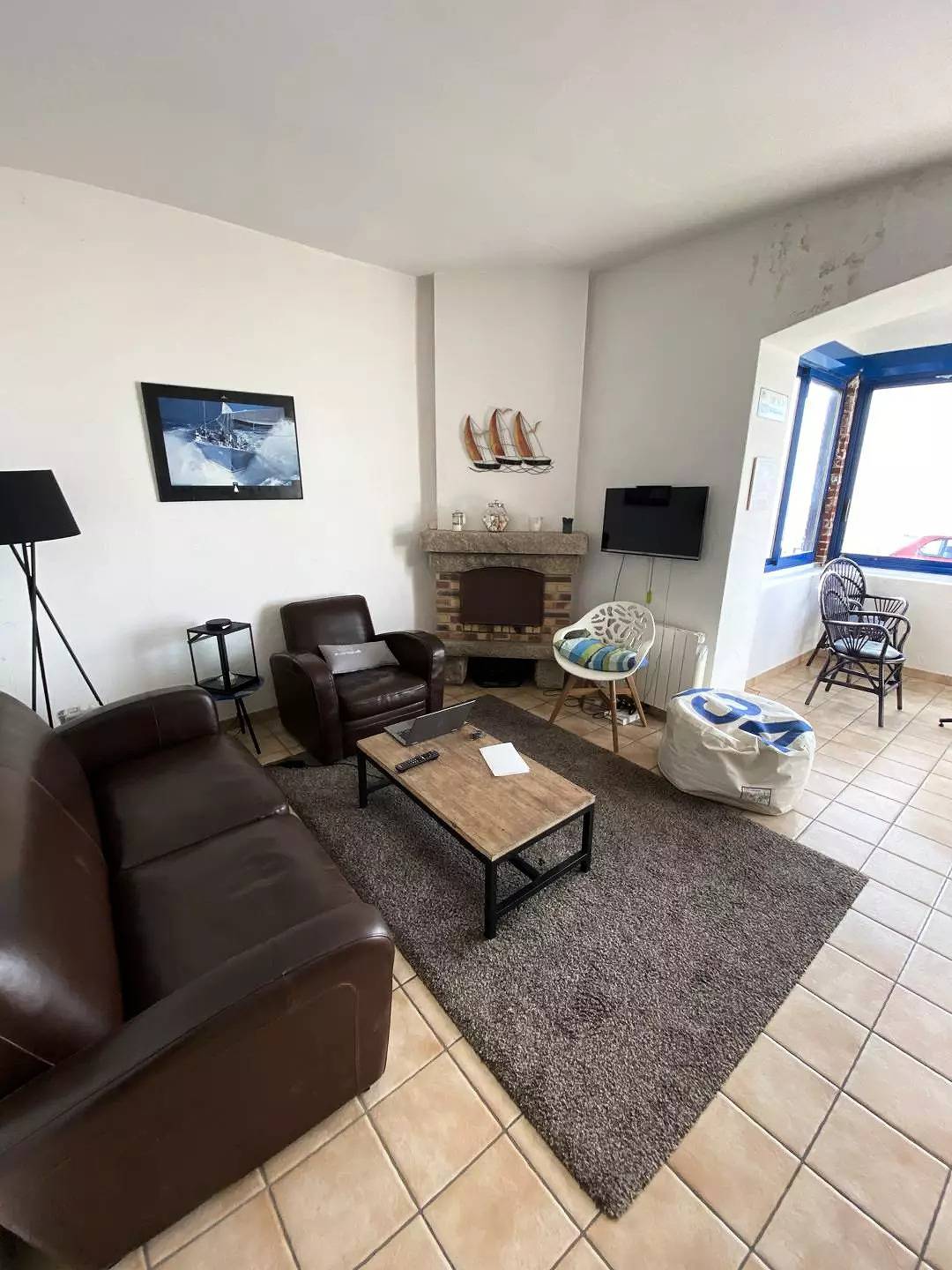 Typisches Haus direkt am Val-André dyke. in Pléneuf-Val-André, Côte de Goëlo