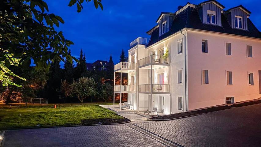Ferienwohnung für 3 Personen, mit Terrasse und Garten sowie Ausblick in Heilbad Heiligenstadt
