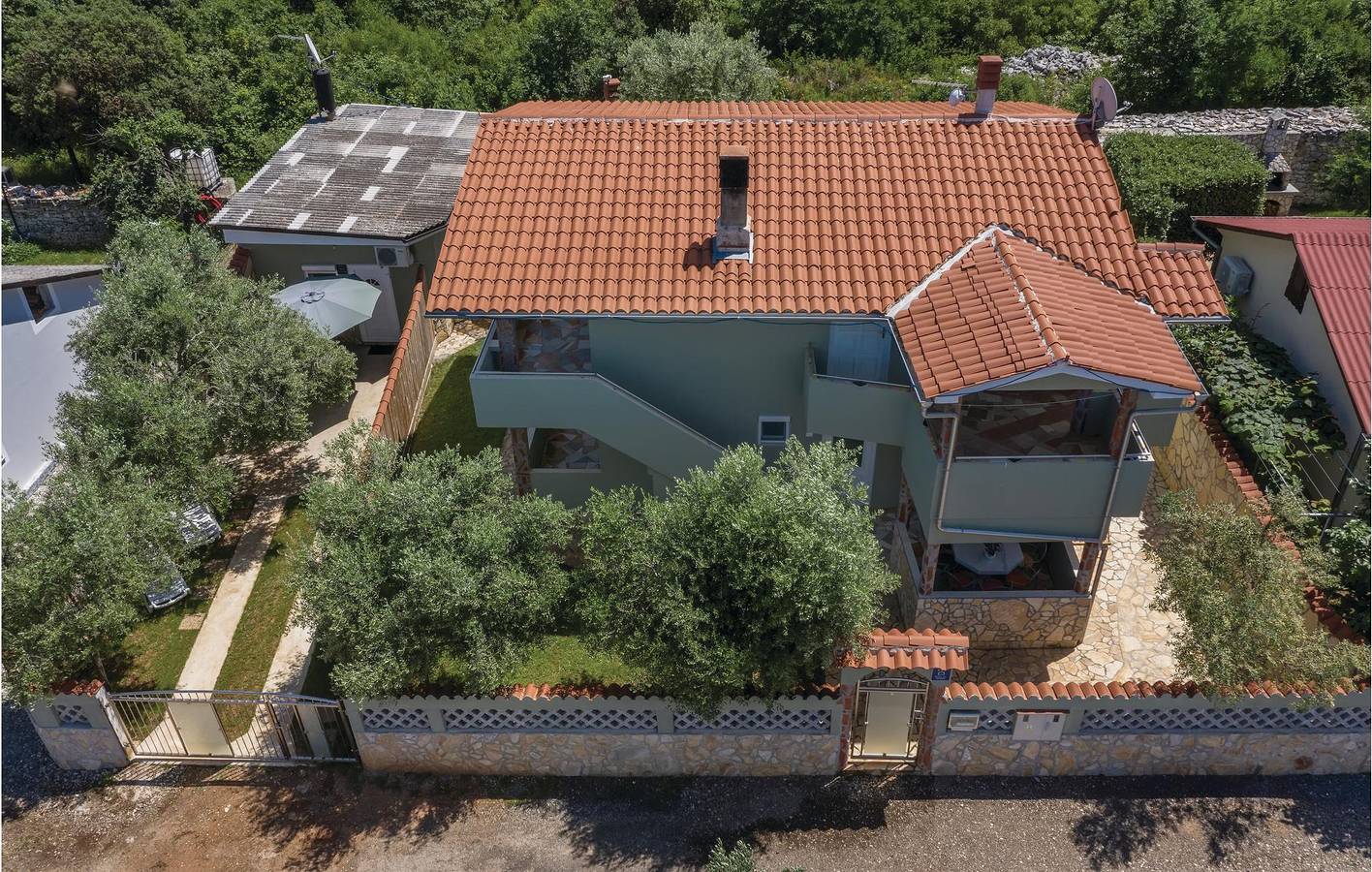 Dom dla 8 osób z taras in Grad Vodnjan, Południowe Wybrzeże Istrii