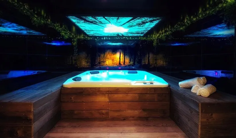 Villa pour 4 personnes, avec piscine ainsi que jardin et vue - 1